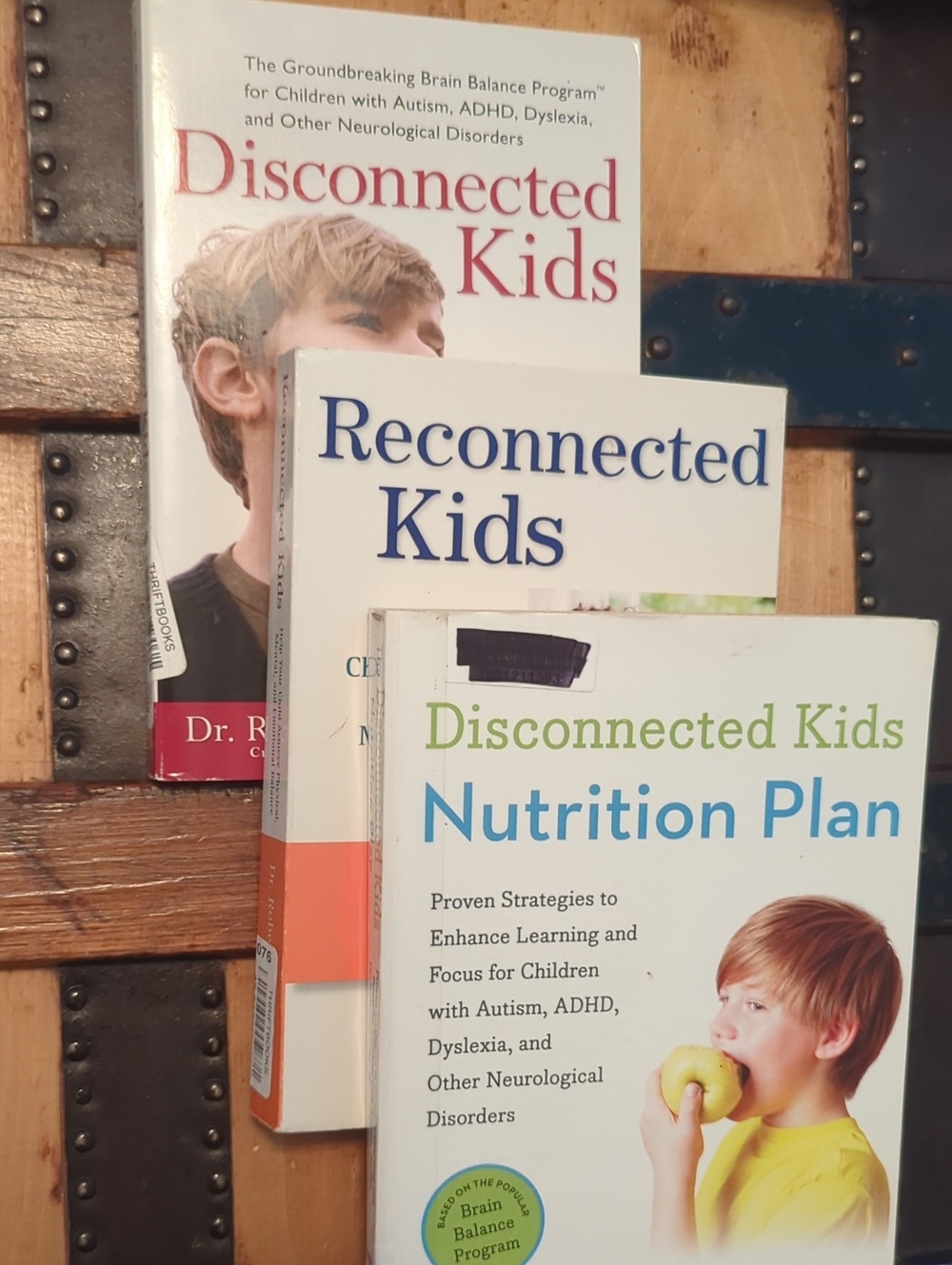 Disconnected Kids 3 Book Set By Dr. Robert Melillo